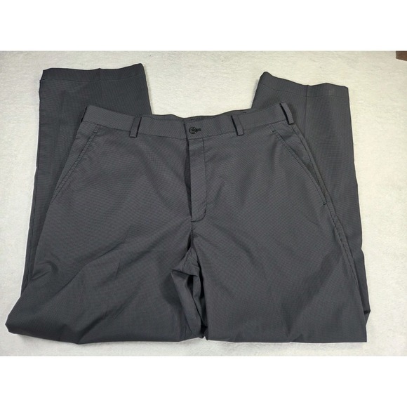 Nike Other - Nike Golf Tartan Plaid Tour Performance Dri Fit Pants Mens 34x30 Gray Athleisure